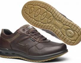Демисезонные ботинки мужские коричневые 43027A55